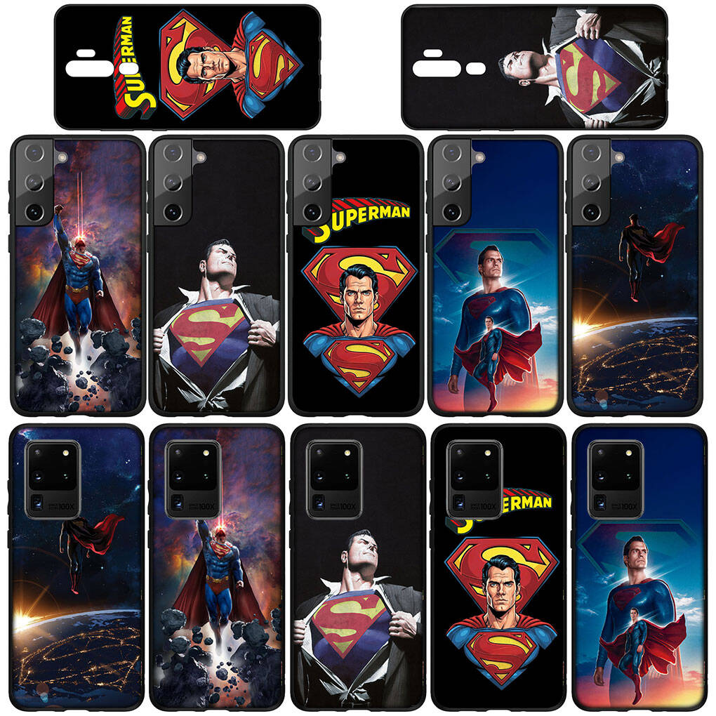 for Motorola Moto Edge 70 60 50 G54 G86 Samsung Galaxy S25 iPhone 17 16 15 Redmi Note 14 13 Pro Max Phone Case Cartoon Super Hero Supermans Man Cover