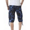 Summer Mens Cargo Shorts Camouflage Twill Chino Knee Length Pants Pockets Beach Pants