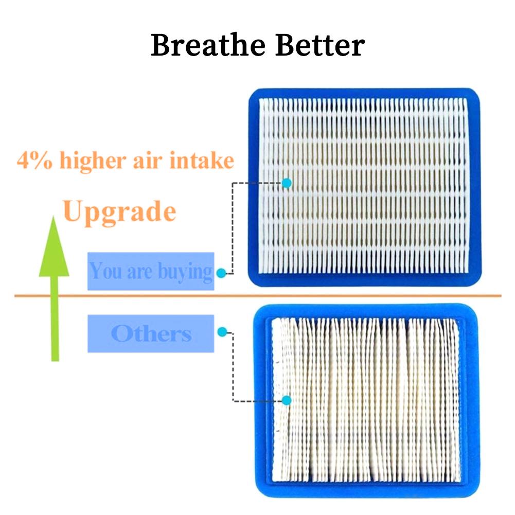 5pcs Lawn Mower Air Filter For Briggs And Stratton 491588 399959 491588S 119-1909 Lawn Mowers Garden Supplies Air Filters