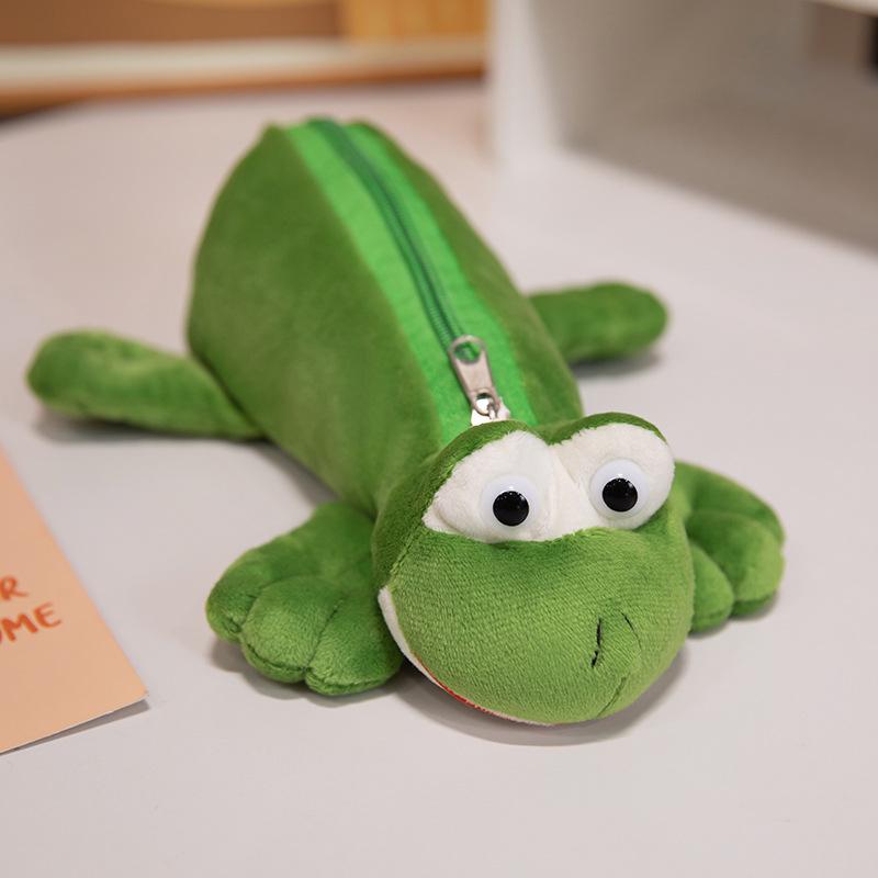 Cute Capybara Plush Pencil Case - High-Value Stationery Storage Bag for Students and Office Use