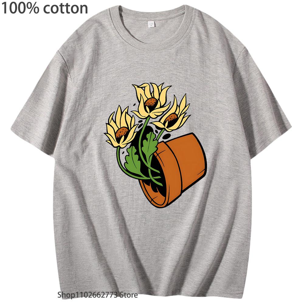 Футболки De La Soul Is Dead Футболка High Street Мода Женская футболка 100% хлопок Летние футболки Мужская одежда Мягкий K-pop