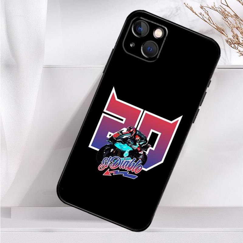 Чехол для телефона Fabio Quartararo 20 для iPhone 16 15 14 12 11 13 Pro Max 7 8 Plus X XR XS Max 13 12 Mini