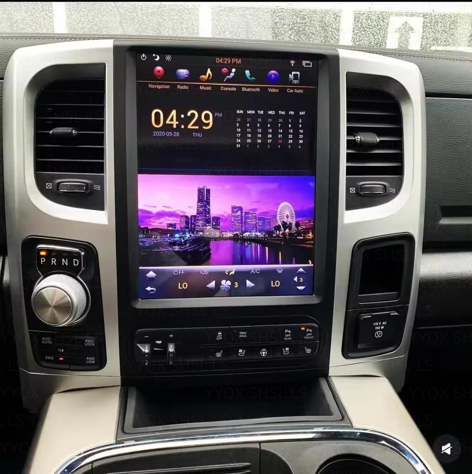 BJS1 For Dodge RAM 1500 2500 3500 2013-2018 Car Multimedia Player Gps Navigation Radio Android AUTO Wireless  Carplay 4G GPS WIFI