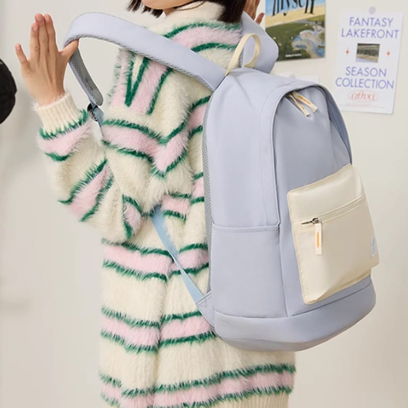 361 Fabric Backpack Regular Unisex Light Purple 612331001V