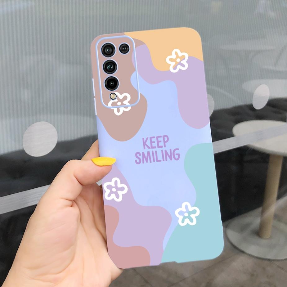 For Huawei Honor 10X Lite Case DNN-LX9 New Fashion Candy Painted Cover For Honor10X Lite Honor 10 X Lite Phone Cases Soft Bumper