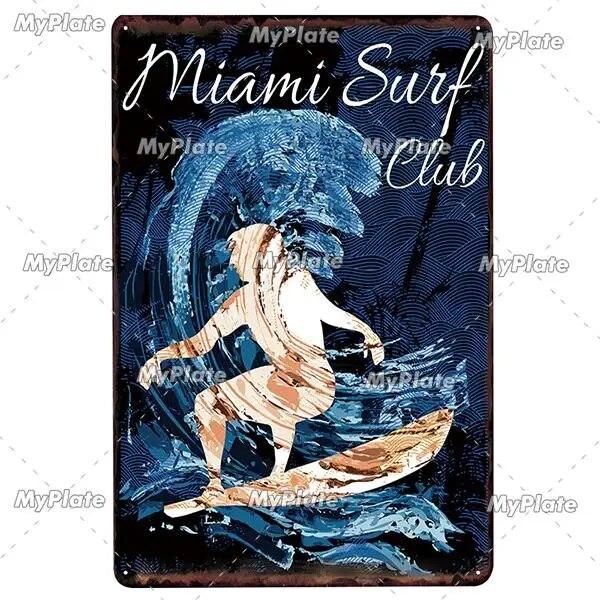 NODE BEACH Vintage Metal Sign Tin Sign Vintage Cafe Decoration Plaque Home Wall Decor Bar Sign Home Decor Poster Drop Shipping