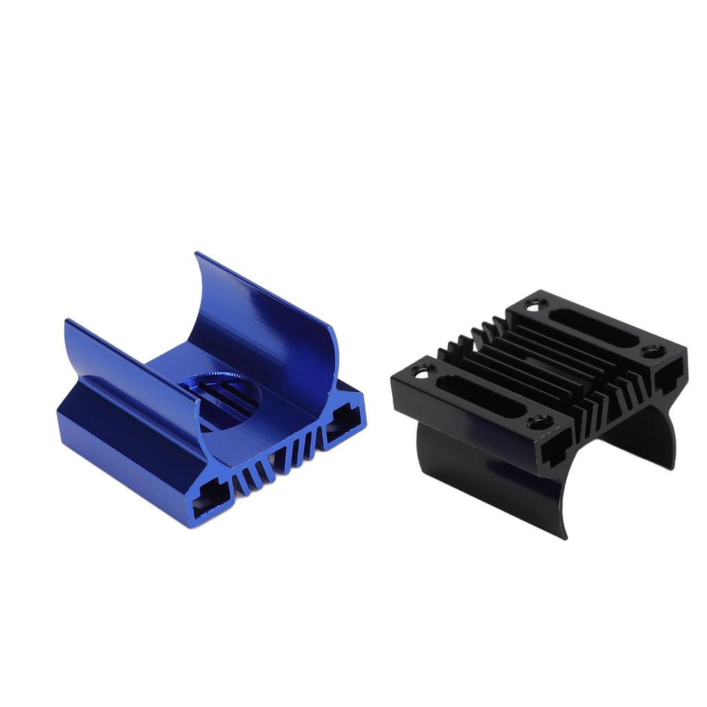 2pcs Brushed Motor Heat Sink Fins Professional Aluminium Alloy RC Motor Heat Sink Fins for TRX4M