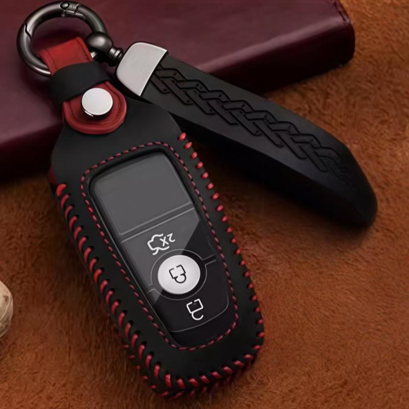 Чехол для автомобильного ключа с полной крышкой для Ford Fusion Mustang Explorer F150 F250 F350 EcoSport Edge S-MAX Ranger Lincoln Mondeo