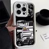 Крутой чехол для телефона автомобиля для iPhone 17 Air 16 e 15 14 13 12 11 Pro Max Plus Mini SE 2020 2022 Мягкая задняя крышка