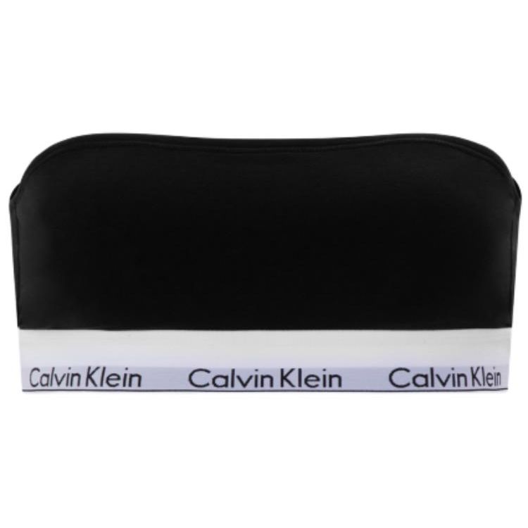 Calvin Klein SS23 Повседневный бюстье-бюстье с вышивкой Женское нижнее белье Черный QF5295AD-001