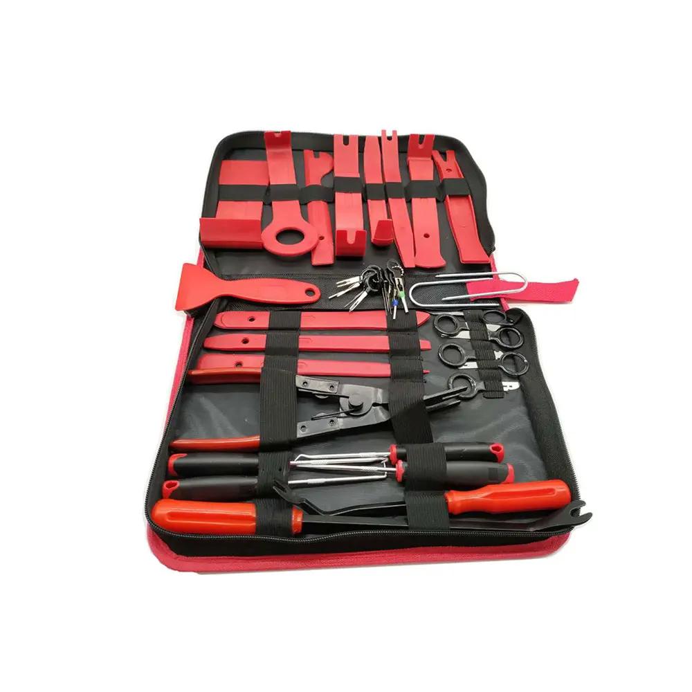 Универсальный инструмент для ремонта автомобильной аудиосистемы, автомобильный зажим, заклепочный крепеж, инструмент для снятия обшивки дверной панели, инструмент для разборки салона автомобиля, инструмент для снятия рычага