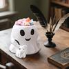 Ghost Walking Dog Bucket Candy Bowl Holder Bucket Large Capacity Indoor Outdoor Halloween Planter Pot Decor