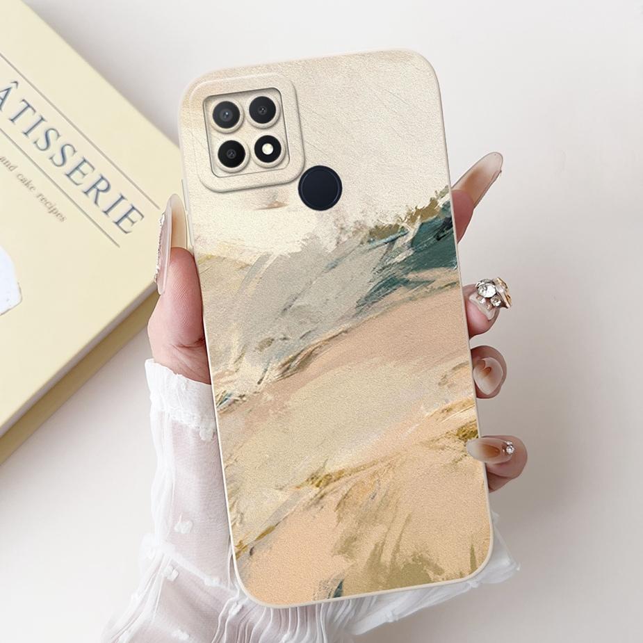 For Oppo A15 Case Oppo A15s CPH2179 Cute Funny Cartoon Cover Shockproof Soft TPU Phone Cases For Oppo A15s A 15 s OppoA15 Bumper