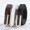 Women's Belt Fashion U-shaped Snap Button Thin Belt Versatile In All Seasons and Simple Youth Belt Paired with Jeans Women Belt