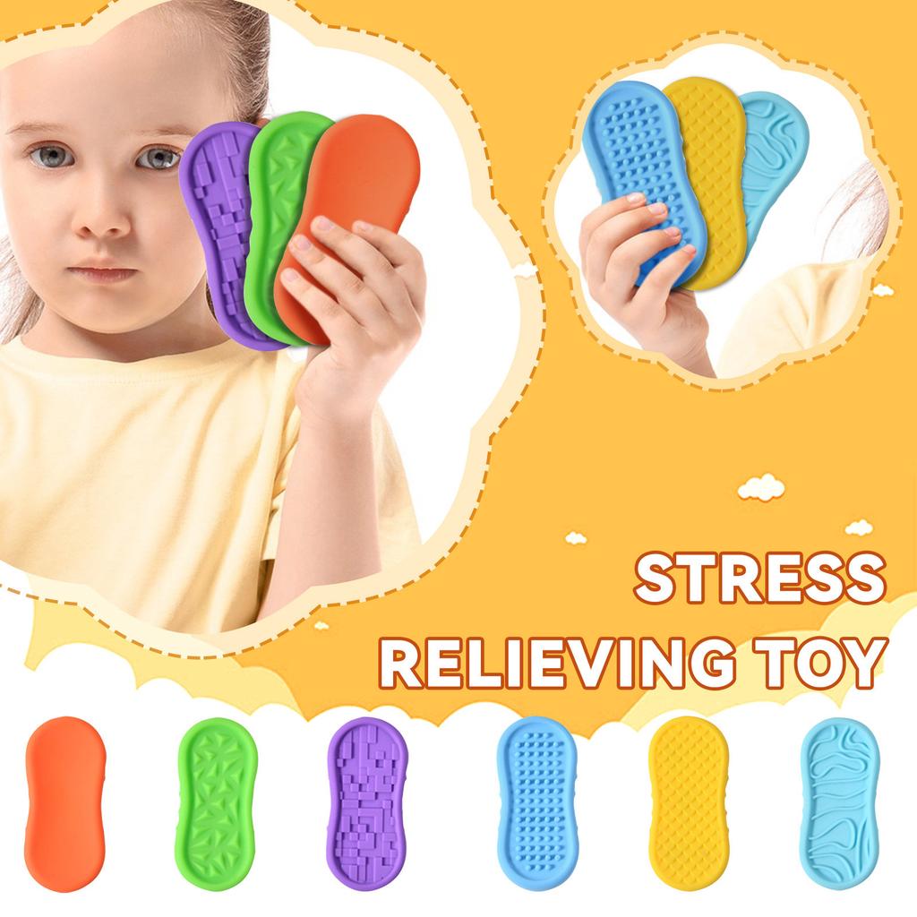 Silicone Sliding Toy, Used To Anxiety, Calm Stress, Suitable As A Gift For Men, Adults, Children, Girls And Boys