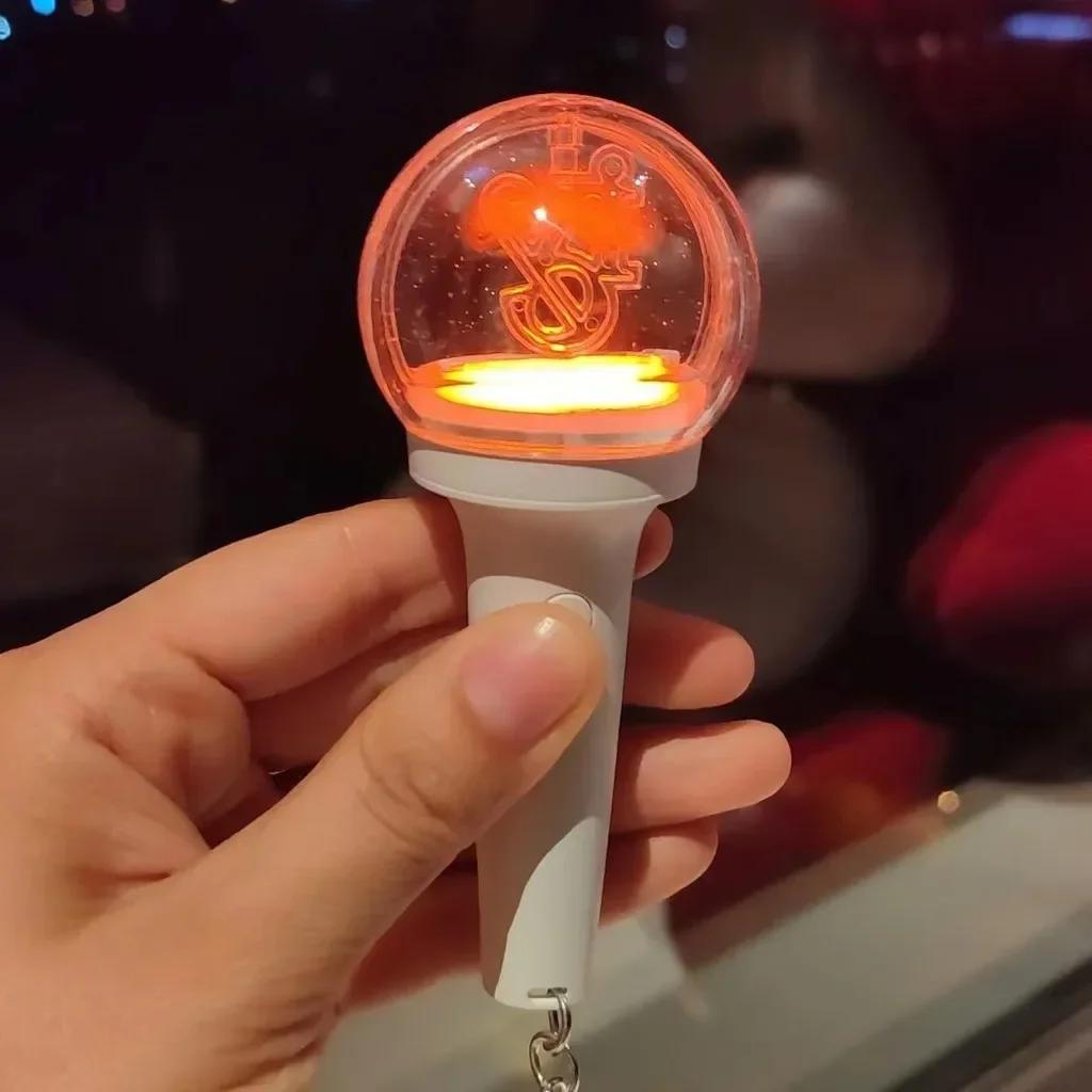 Kpop Идол Мини Ive Световой Меч Брелок Светящийся Брелок Подвеска Фанаты Dive Высокое Качество Подарок Прочный Снятие Стресса