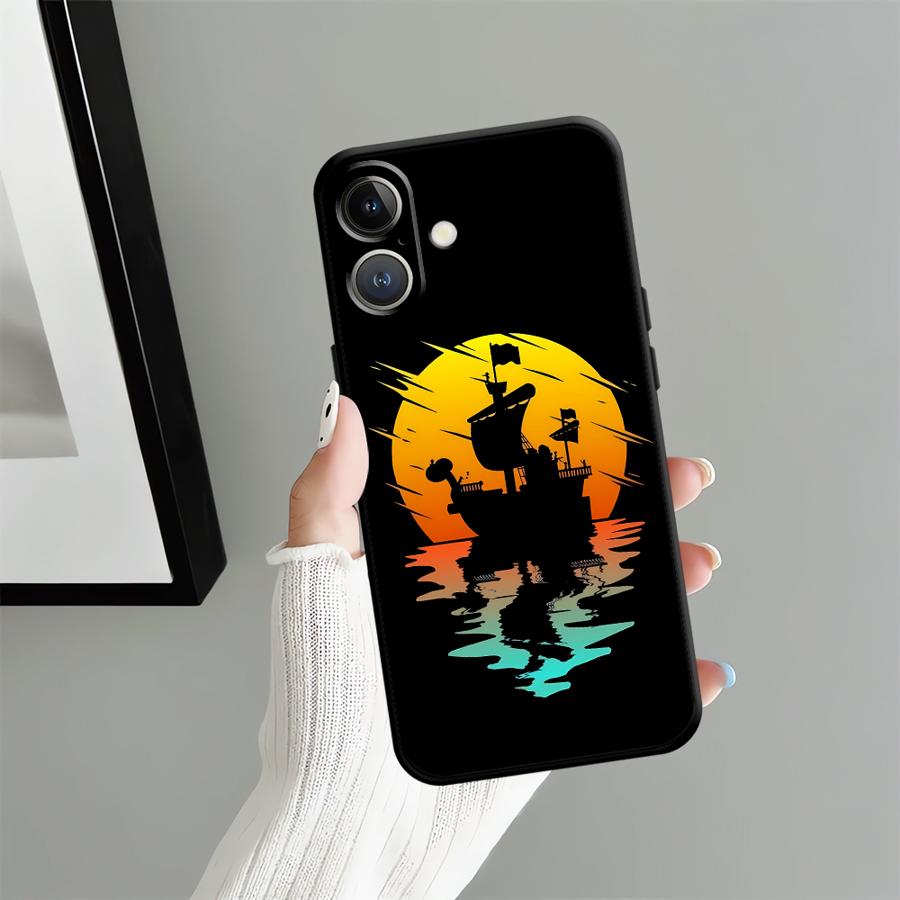 Мультяшный чехол Луффи Зоро для iPhone 12 SE 17Air 7 8 13 Mini X XS XR 15 Plus 17 16 Pro Max 11 14 Funda Чехол для телефона