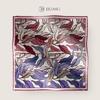 JIUMU 100% Mulberry Silk Scarf, Square Scarf for Women, Shawl, Mother's Day Gift for Mom, Birthday Present Gift Box Set