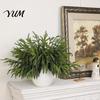 Seasonal Home Accent Plants 17.7" Lifelike Touch Artificial Norfolk Pine Branches for Vase, Christmas Faux Stems, Fake Decorative Mantels And