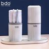 Portable Travel Toothbrush Holder & Rinse Cup