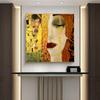 Gustav Klimt Kiss And Tears Gold Canvas Paintings On the Wall Art Posters And Prints Klimt Famous Art Pictures Home Wall Decor