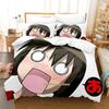Постельный комплект Azumanga Daioh Односпальный Полуторный Двуспальный Кинг-сайз Комплект для кровати Взрослый Детский Спальня Комплекты пододеяльников Аниме Комплект простыней