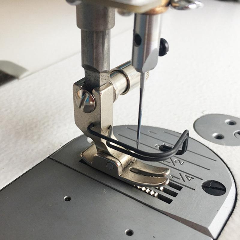 1/5Pcs Presser Foot Quick Change Screw Device Industrial Lockstich Sewing Machine Parts Instant Clamp Spring Easy Feet Holder