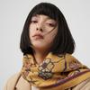 Winter Scarf Women'S Japanese And Korean Version Imitation Cashmere Flower Printing Fashion Versatile Scarf High-End Warm Shawl