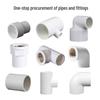 PVC Five-Way Water Pipe Connector