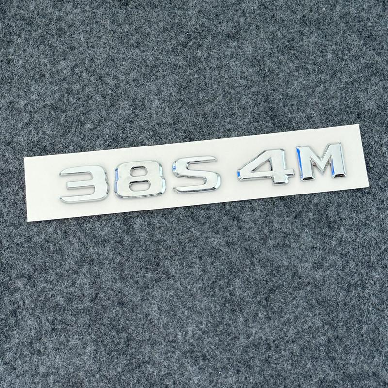 Emblema ABS con letras plateadas y negras B20 B30 D30 450 650 para Mercedes Benz Brabus C W203 W204 W205 Coupe, insignia para ma