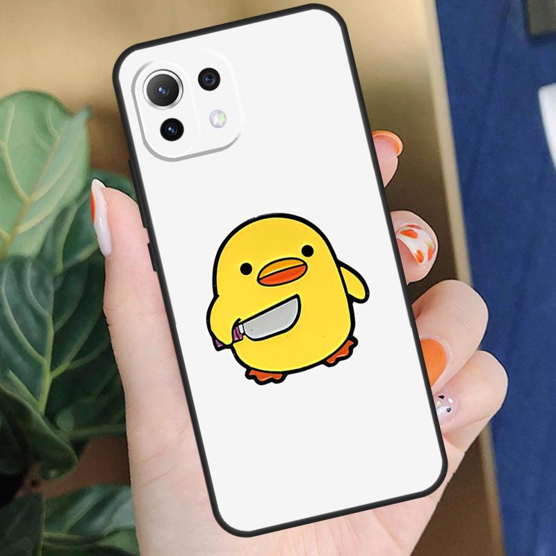 Мультяшный чехол-пенал с уткой для Xiaomi 17 Pro Max 14 15 Ultra 13T 14T 15T Pro POCO F8 F7 F5 F6 X5 X6 X7 Pro Чехол