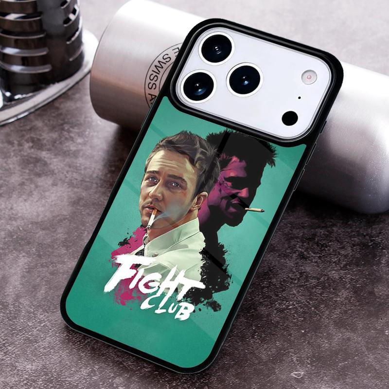 Потрясающие чехлы для телефона с постерами Бойцовского клуба для iPhone 17 16 15 14 13 12 11 Pro Max Plus 17Air Мягкий силиконовый чехол
