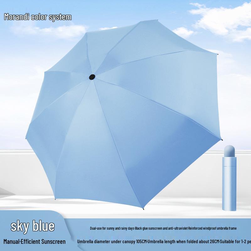 Очень большой зонт-солнцезащитный двойного назначения: Плотный, Усиленный, Складной для Солнца и Дождя