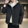 Jacket Men's Spring, Autumn and Winter 2025 New Trendy Brand Jacket Men's Handsome Casual Hooded Tooling Men's Jacket