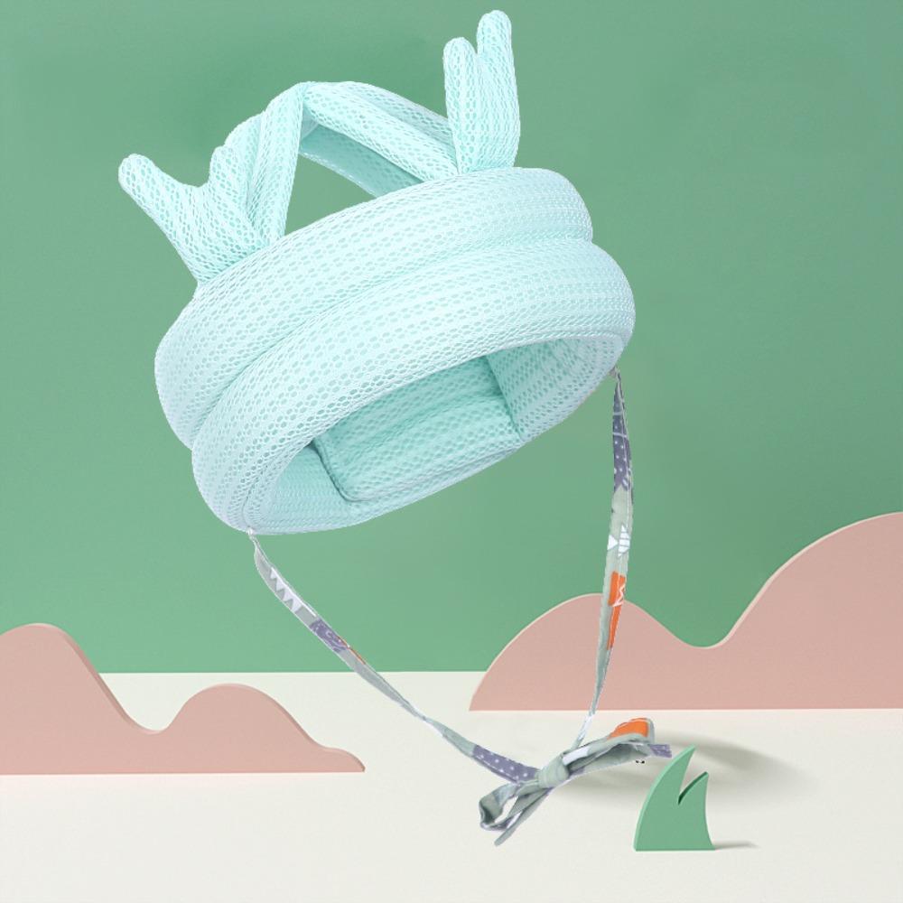 Comfortable Adjustable Baby Protection Hat Soft Safety Anti-collision Hat Cartoon Anti-fall Anti-fall Pad Toddler