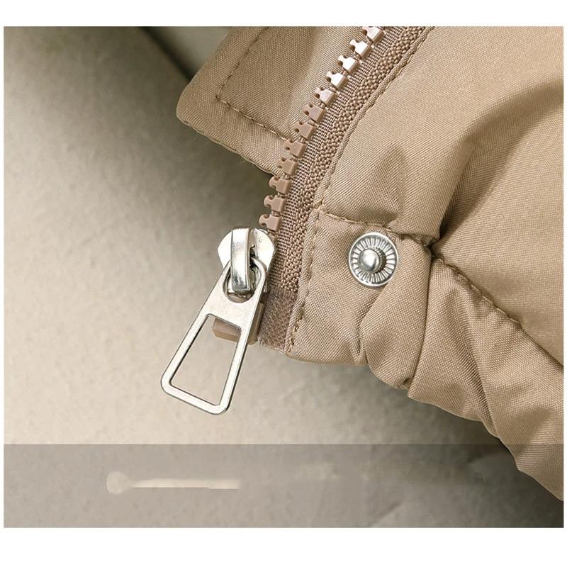 Женская модная куртка с капюшоном, толстая, на хлопковом пуху