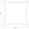 Cushion Cover 2 pcs HOUTEN White 35 x 35 cm Faux Linen