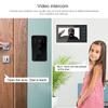 7in Waterproof Video Intercom Doorbell 2 Camera 1 LCD Monitor Security Door Phone