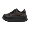 Where's That From Womens/Ladies Diamante Wedge Trainers