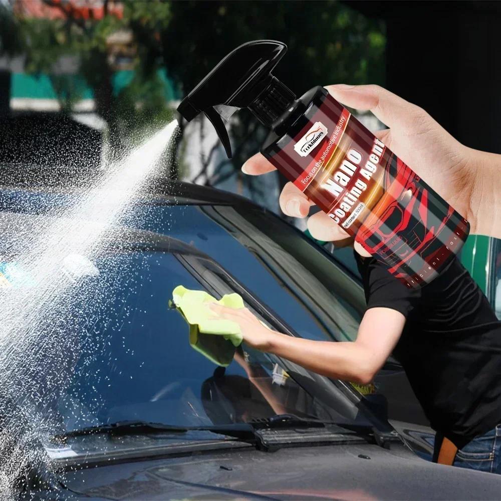 Керамика для покрытия автомобилей 1500 мл 9H наножидкое стекло покрытое кристаллом гидрофобная водостойкая полировка краска твердость полироль для автомобиля