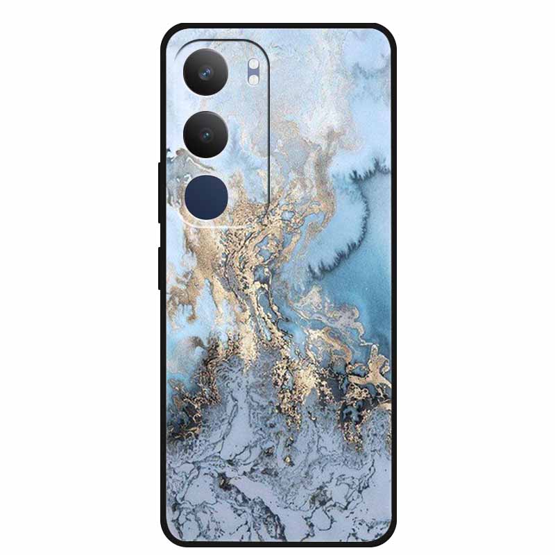 Для Vivo Y19s Pro 4G Чехол Роскошный Градиентный Цвет Мраморный Рисунок Мягкий Силиконовый Чехол для Телефона для Vivo Y19s Y 19s Pro 4G 6.68" Fundas