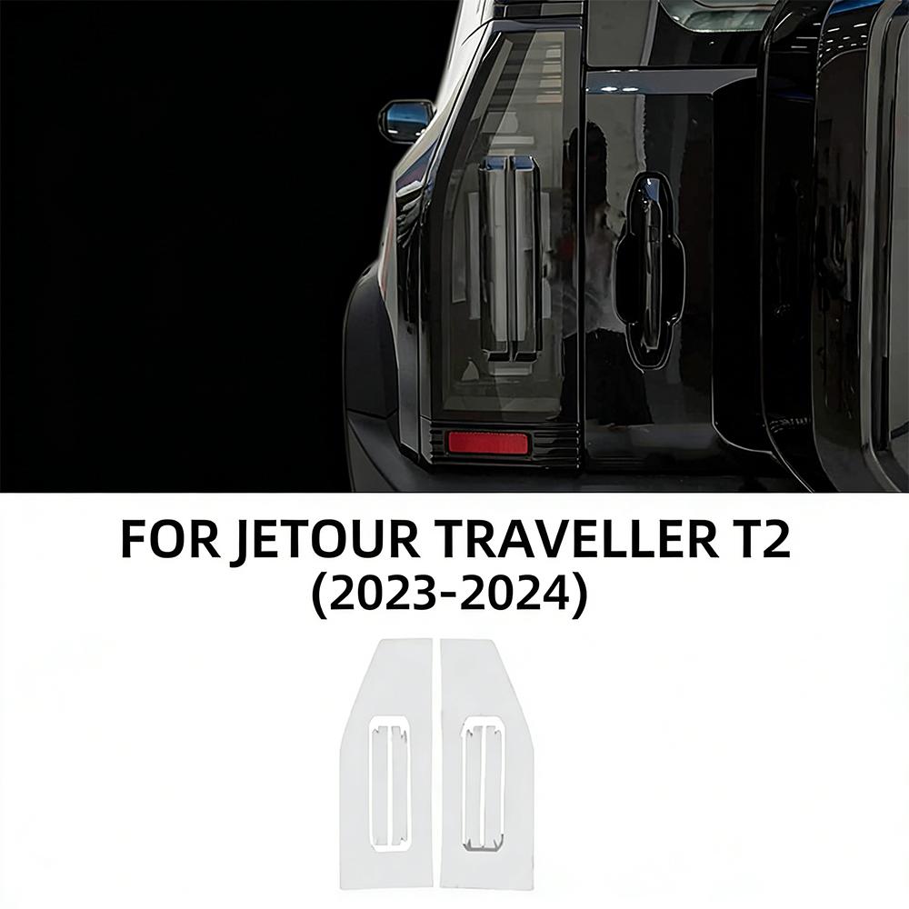 TPU Car Headlight Protective Film For Jetour T2 2023 2024 Transport & Smoke Anti-Scratch Auto External Accessories Auto Parts