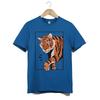 Bold Tiger Graphic T-Shirt Unisex Jungle Animal Print Tee Vintage Wild Cat Shirt