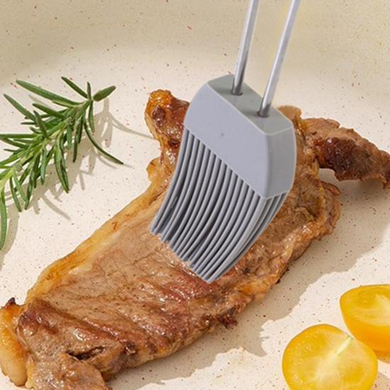 Egg Beater Set Manual Rotary Mixer with Silicone Brush Spatula