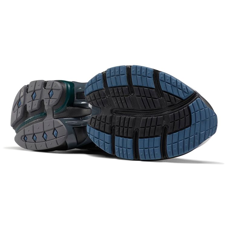 CRITIC x Reebok Premier Road Plus 6 Черные Светоотражающие Унисекс Кроссовки Основной черный Смелый синий Лесной зеленый H03123