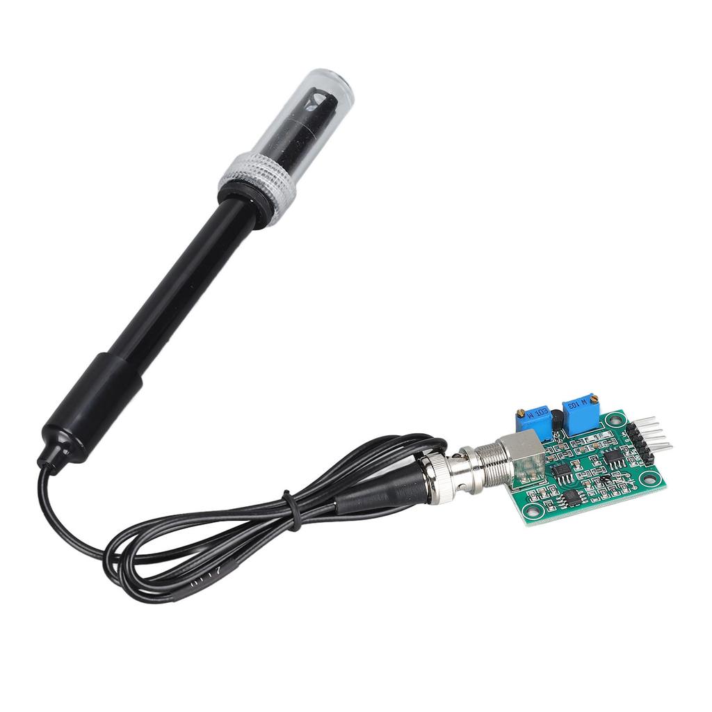 PH Electrode Probe Acquisition Sensor Module PH Value Monitoring Board Kit with BNC Connector