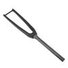 Cycling Front Fork 3K T800 Carbon Fiber 100x12mm Thru Axle 1 1 8 Inch Diameter 45mm Offset Flat Disc Brake Front Fork