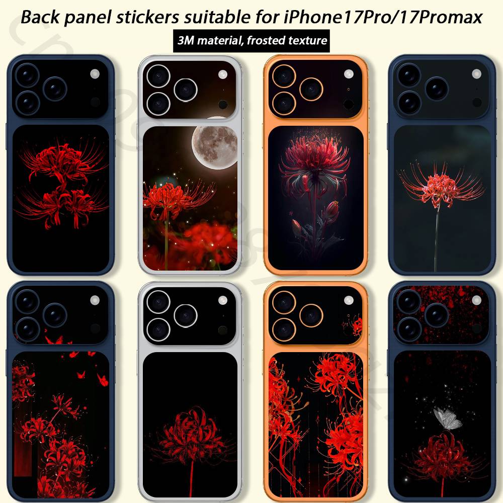 Радужное Иллюстративное Искусство БИЛЕТ Наклейка Обложка для iPhone 17 Pro/Pro max Защитная Пленка для Задней Панели, Рамки, Камеры