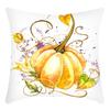 New Thanksgiving Series Pillow Cover English Letter Pumpkin Print Cushion Home Sofa Cushion Cover