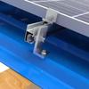 L Foot Solar Panel Mount Bracket DIY Friendly Aluminum Easy Assemble L Shape Holder for Home PV Rail Support Installation